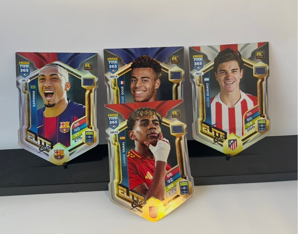 Rapinha, Desire Doue, Alvarez ve Lamine Yamal kartları