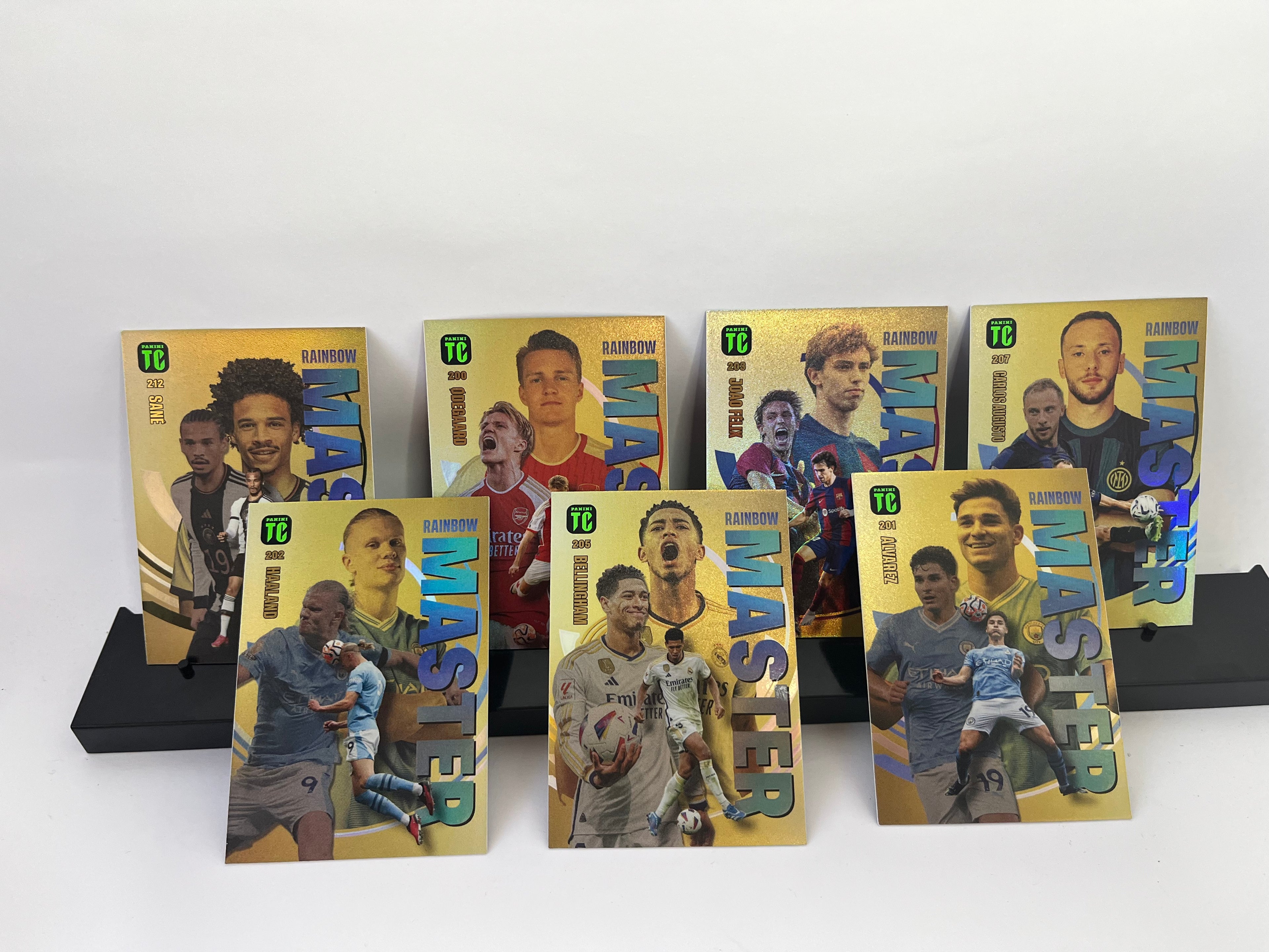 Leroy Sane, Martin Ødegaard, JoãoFélix, Erling Haaland,Jude Bellingham, Julián Álvarez, Carlos Agusto kartları